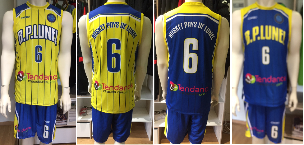 Packs Maillot Shorts Basket personnalisé